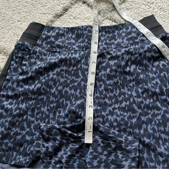 Athleta shorts Brooklyn Printed Lightweight Navy black athletic high rise 0 - Picture 7 of 9